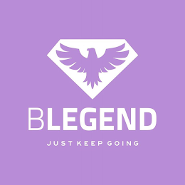 BLEGEND JUST KEEP GOING logo