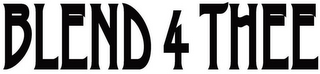 BLEND 4 THEE logo