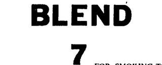 BLEND 7 logo