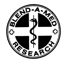 BLEND-A-MED RESEARCH logo