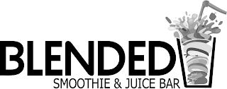 BLENDED SMOOTHIE & JUICE BAR logo