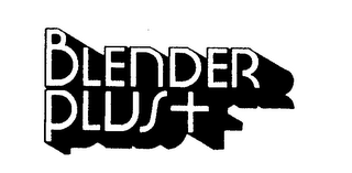 BLENDER PLUS + logo
