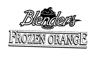 BLENDERS FROZEN ORANGE logo