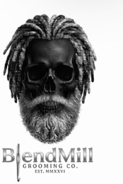BLENDMILL GROOMING CO. EST. MMXXVI logo