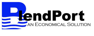 BLENDPORT AN ECONOMICAL SOLUTION logo