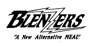 BLENZERS "A NEW ALTERNATIVE MEAL"