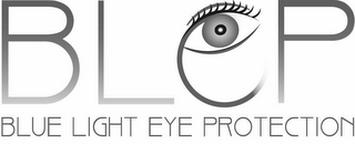 BLEP BLUE LIGHT EYE PROTECTION logo