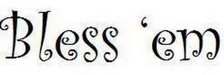 BLESS 'EM logo