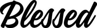 BLESSED logo