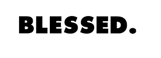 BLESSED. logo