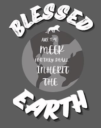 BLESSED ARE THE MEEK FOR THEY SHALL INHERIT THE EARTH logo