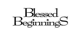 BLESSED BEGINNINGS logo
