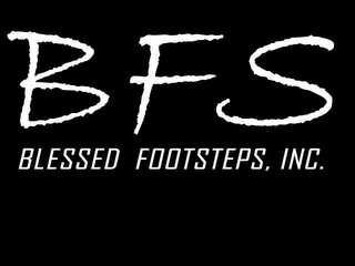 BLESSED FOOTSTEPS BFS logo