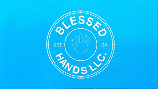 BLESSED HANDS LLC. EST. 24 logo