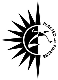 BLESSED WITH FINESSE logo