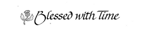 BLESSED WITH TIME logo