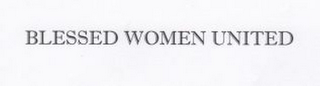 BLESSED WOMEN UNITED logo