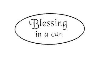 BLESSING IN A CAN logo