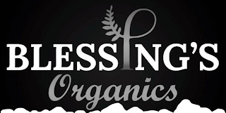BLESSING'S ORGANICS logo