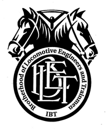 BLET BROTHERHOOD OF LOCOMOTIVE ENGINEERS AND TRAINMEN IBT logo