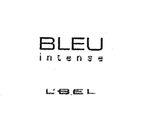 BLEU INTENSE L'BEL logo