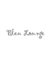 BLEU LOUNGE logo