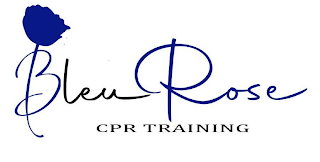 BLEU ROSE CPR TRAINING logo