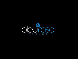 BLEUROSE SCRUBS logo