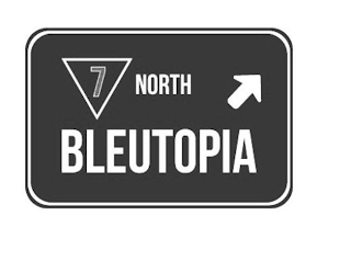 BLEUTOPIA 7 NORTH logo