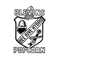 BLEVINS BEE HIVE HYBRID POPCORN 1ST STATE FAIR logo