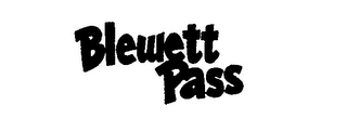 BLEWETT PASS logo