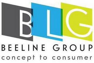 BLG BEELINE GROUP CONCEPT TO CONSUMER logo