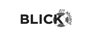 BLICK ART ABOARD logo