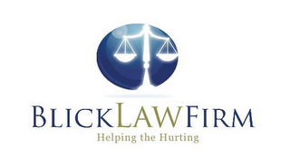 BLICK LAW FIRM HELPING THE HURTING logo