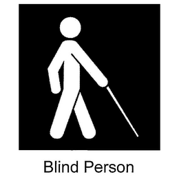 BLIND PERSON logo