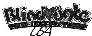 BLINDATE SKATEBOARD USA logo