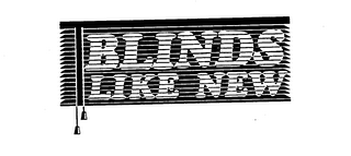 BLINDS LIKE NEW logo