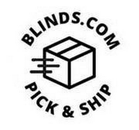 BLINDS.COM PICK & SHIP logo