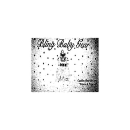 BLING BABY GEAR CUSTOM GEAR FOR YOUR "PRINCE & PRINCESS" logo