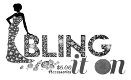 BLING IT ON $5.00 ACCESSORIES logo