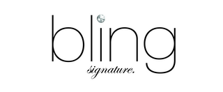 BLING SIGNATURE. logo