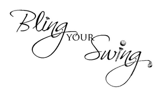 BLING YOUR SWING logo