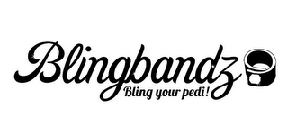 BLINGBANDZ BLING YOUR PEDI! logo