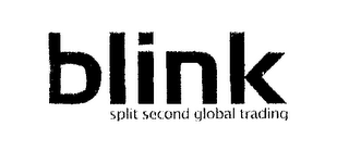 BLINK SPLIT SECOND GLOBAL TRADING logo