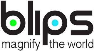BLIPS MAGNIFY THE WORLD logo