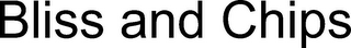 BLISS AND CHIPS logo