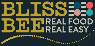 BLISS BEE REAL FOOD REAL EASY logo