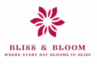 BLISS & BLOOM WHERE EVERY DAY BLOOMS IN BLISS logo