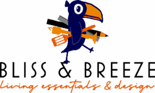 BLISS & BREEZE LIVING ESSENTIALS & DESIGN logo