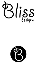 BLISS DESIGNS logo